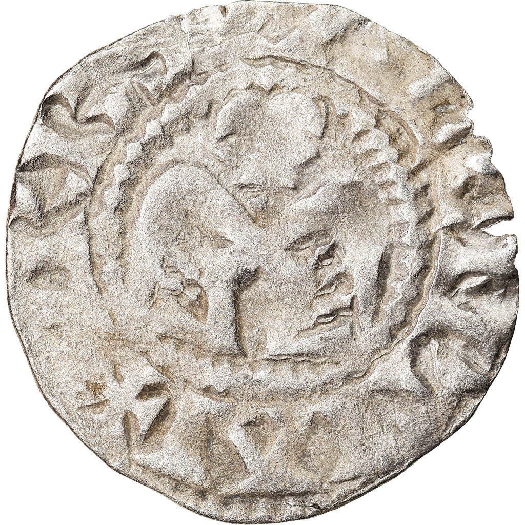 Monnaie, France, Denier, Valence, TB+, Argent, Boudeau:1021