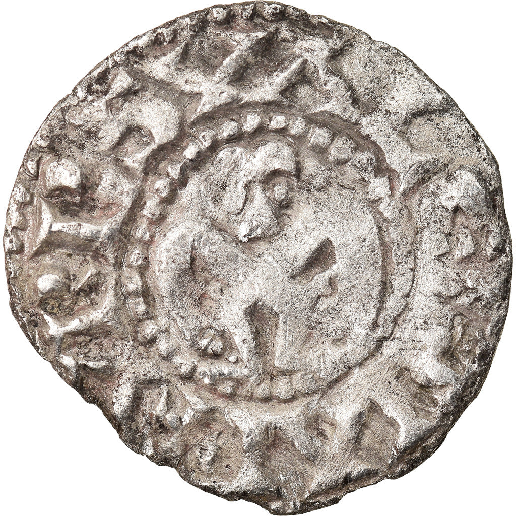 Monnaie, France, Denier, Valence, TB+, Argent, Boudeau:1021