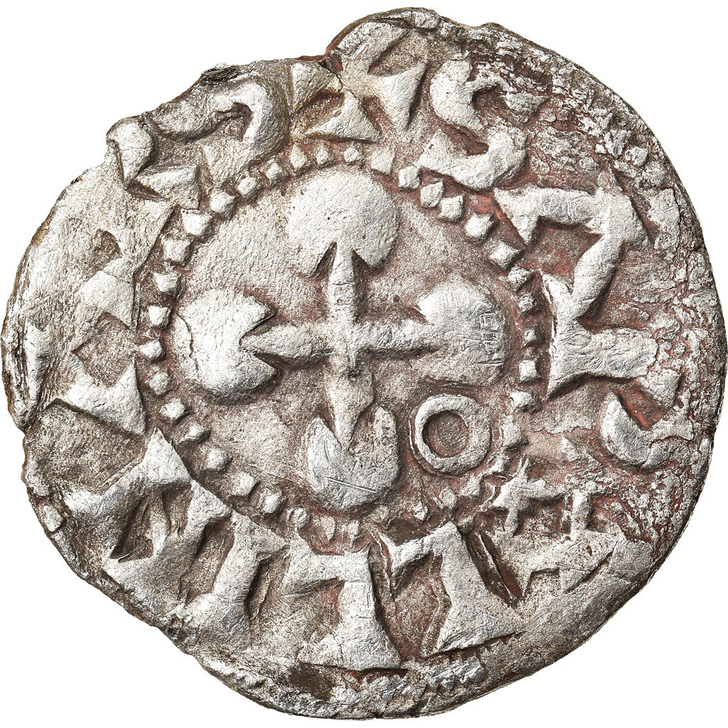 Coin, France, Denarius, Valence, EF(40-45), Silver, Boudeau:1021