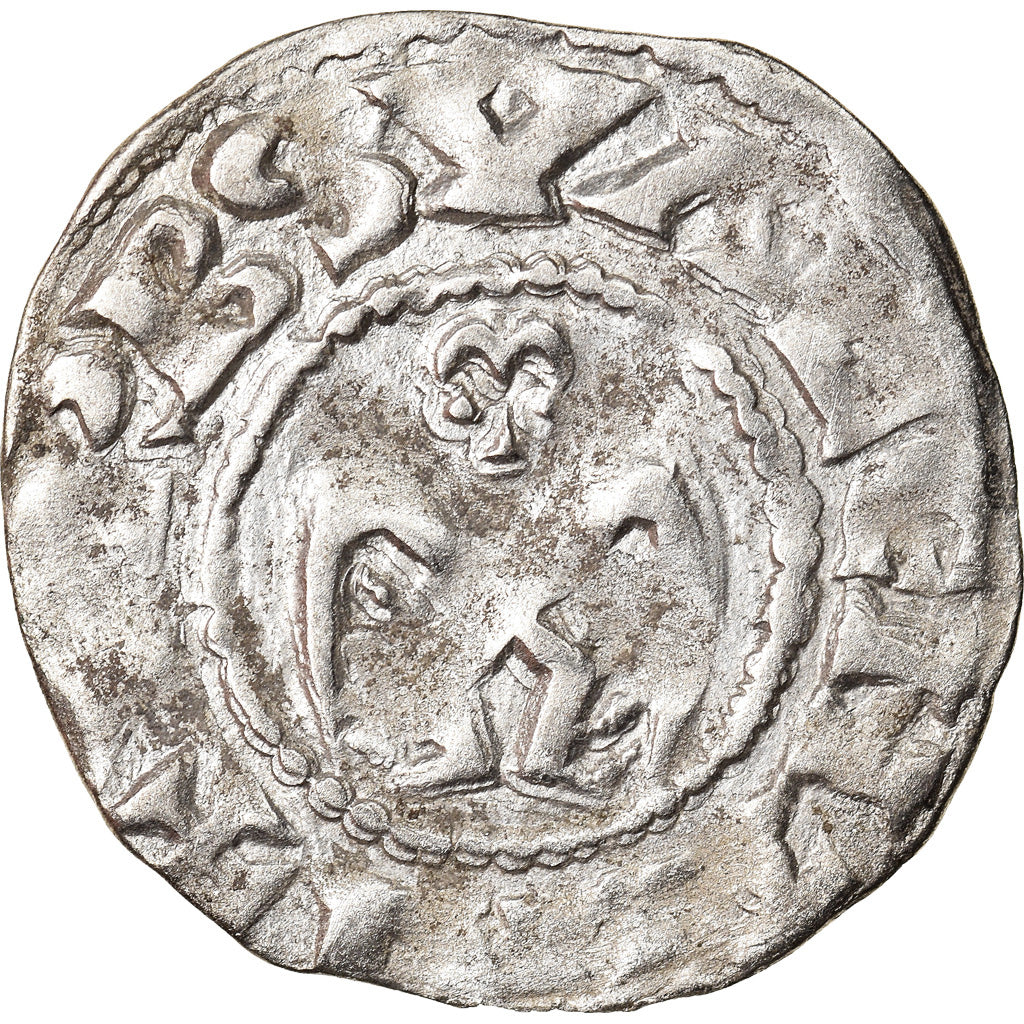 Coin, France, Denarius, Valence, EF(40-45), Silver, Boudeau:1021