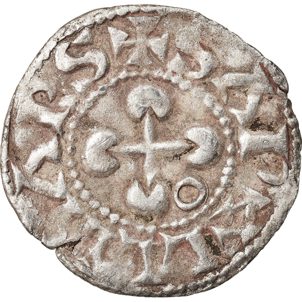 Coin, France, Denarius, Valence, EF(40-45), Silver, Boudeau:1021