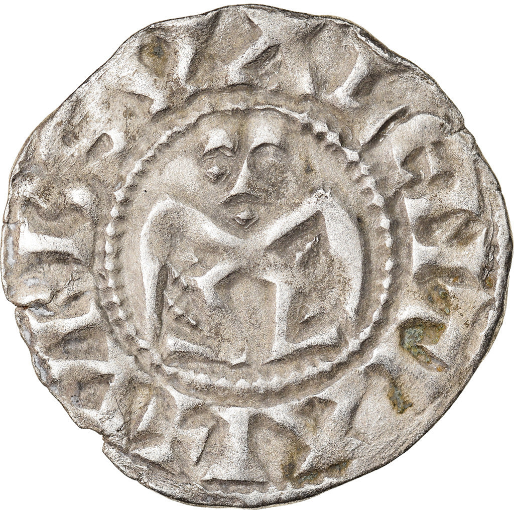 Coin, France, Denarius, Valence, EF(40-45), Silver, Boudeau:1021