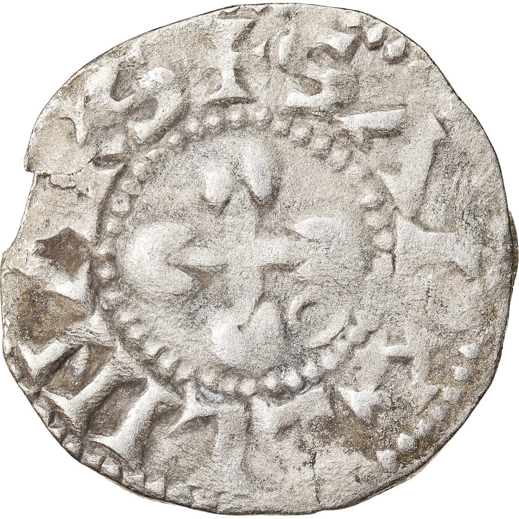Münze, Frankreich, Denarius, Valence, SS, Silber, Boudeau:1021