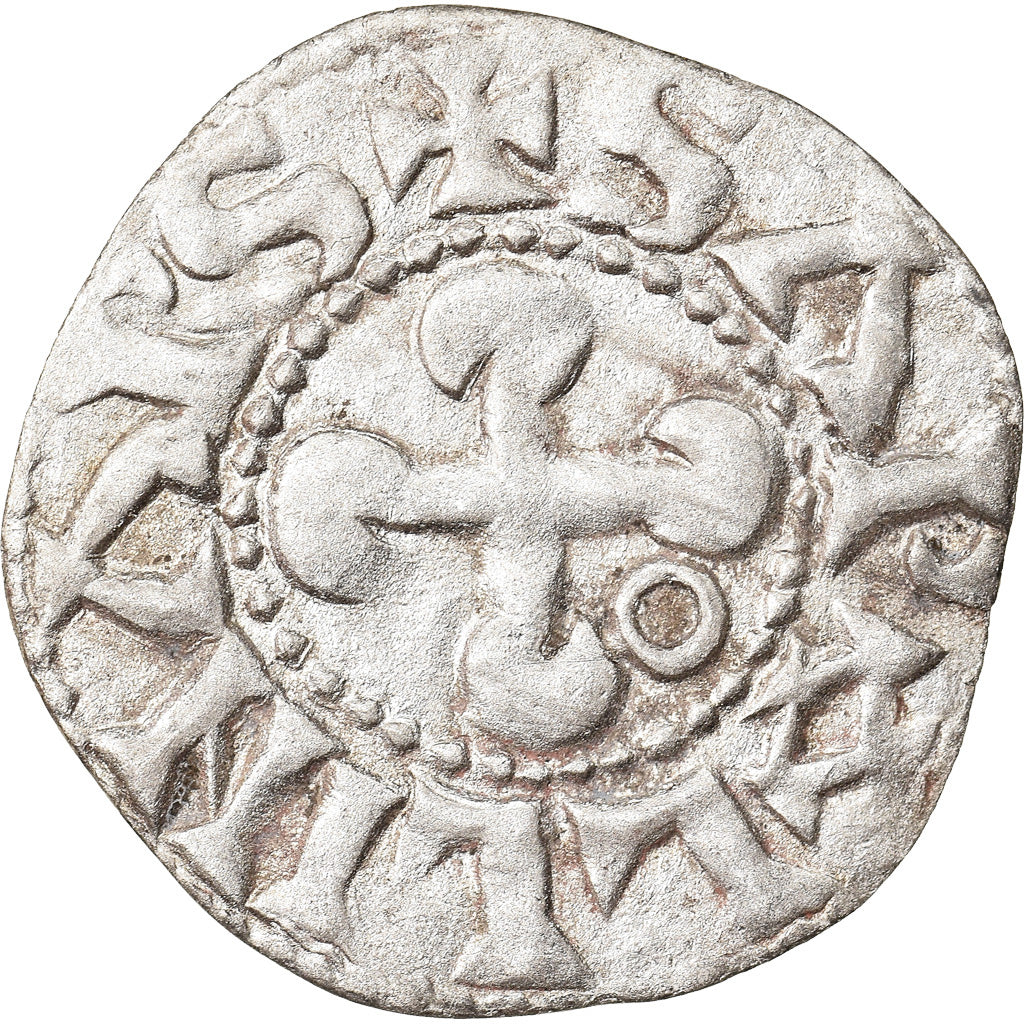 Moneta, Francia, Denarius, Valence, BB, Argento, Boudeau:1021