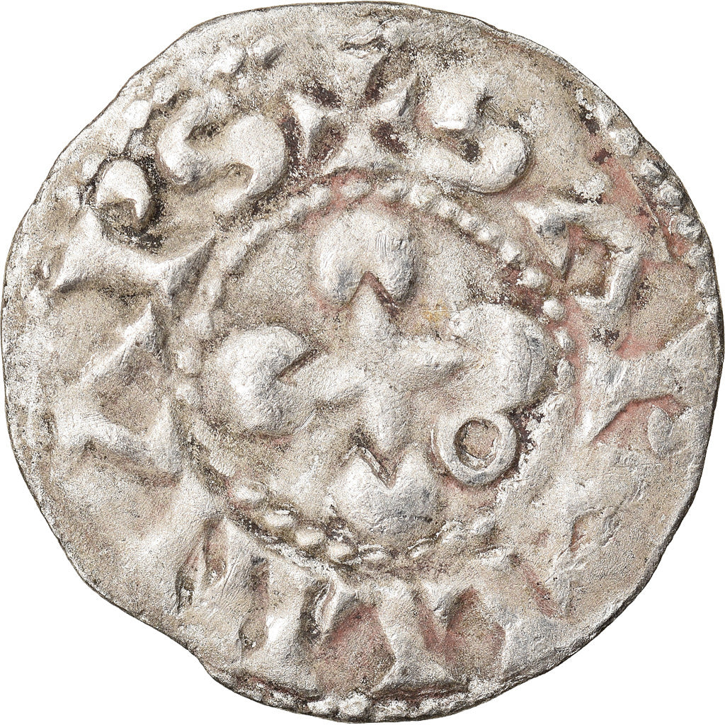 Coin, France, Denarius, Valence, EF(40-45), Silver, Boudeau:1021