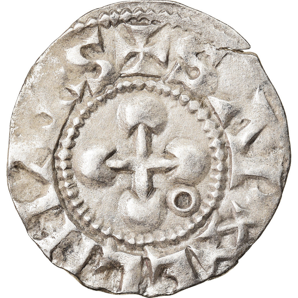 Coin, France, Denarius, Valence, EF(40-45), Silver, Boudeau:1021