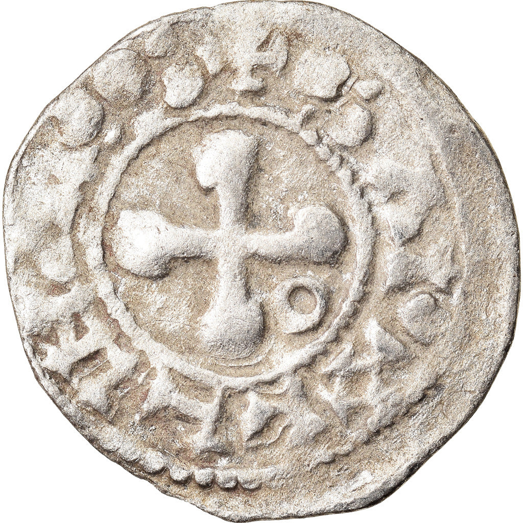 Moneta, Francia, Denarius, Valence, BB, Argento, Boudeau:1021