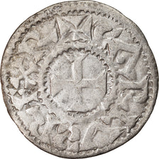 Coin, France, Denarius, Melle, VF(30-35), Silver, Depeyrot:629