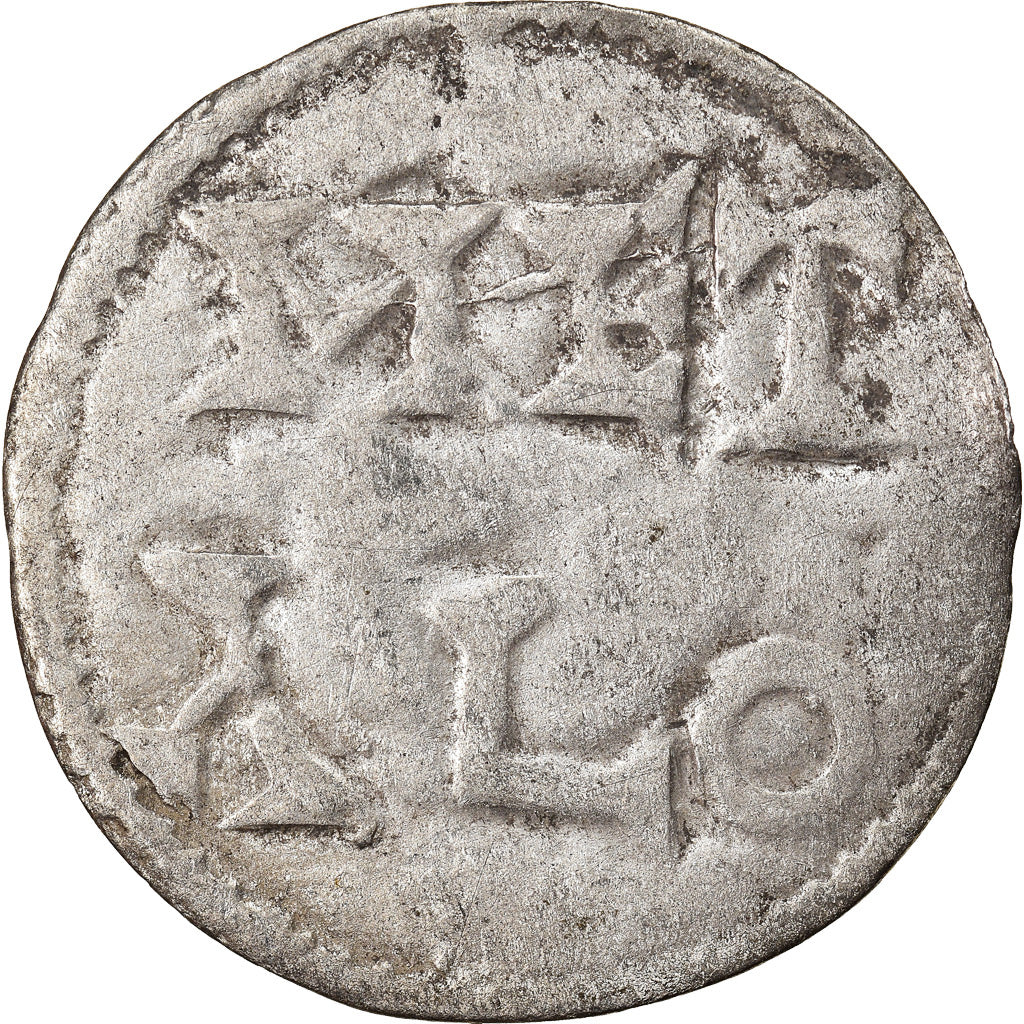 Coin, France, Denarius, Melle, VF(30-35), Silver, Depeyrot:629