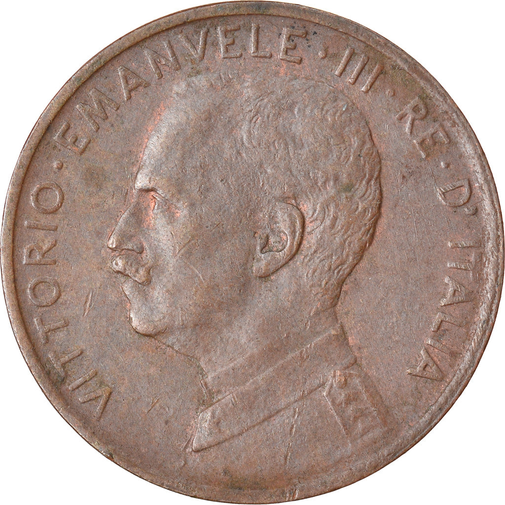 Moneta, Italia, Vittorio Emanuele III, Centesimo, 1914, Rome, BB+, Bronzo, KM:40