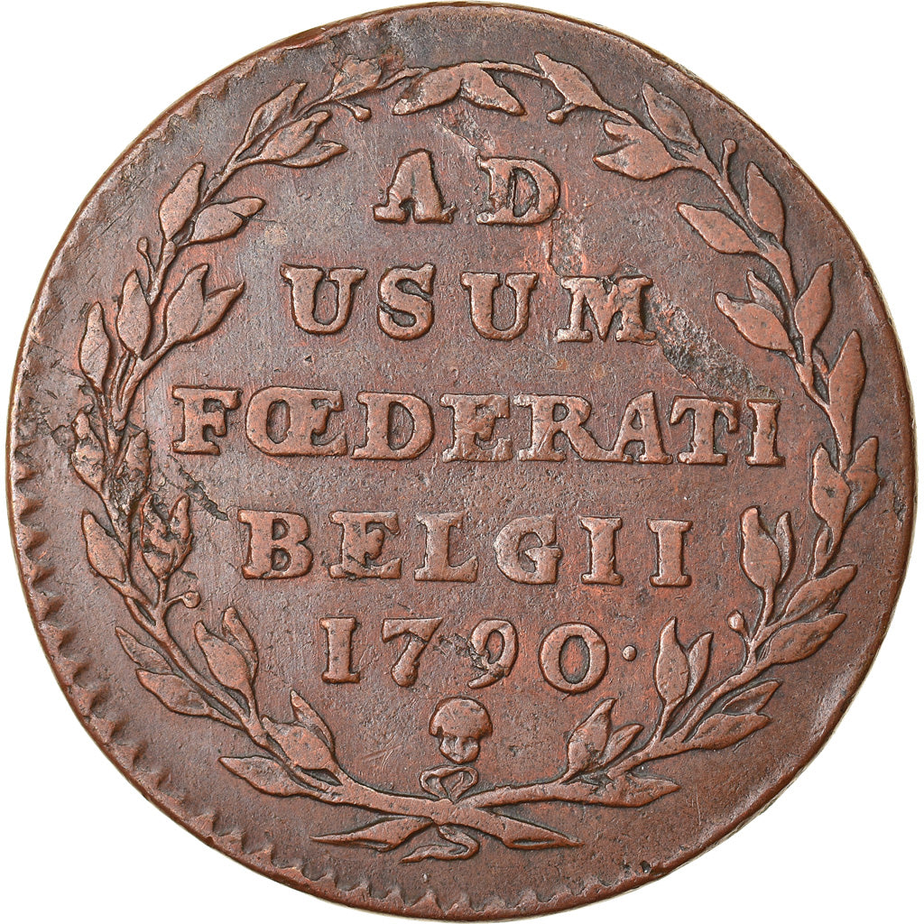 Coin, AUSTRIAN NETHERLANDS, 2 Liards, 2 Oorden, 1790, Brussels, AU(50-53)