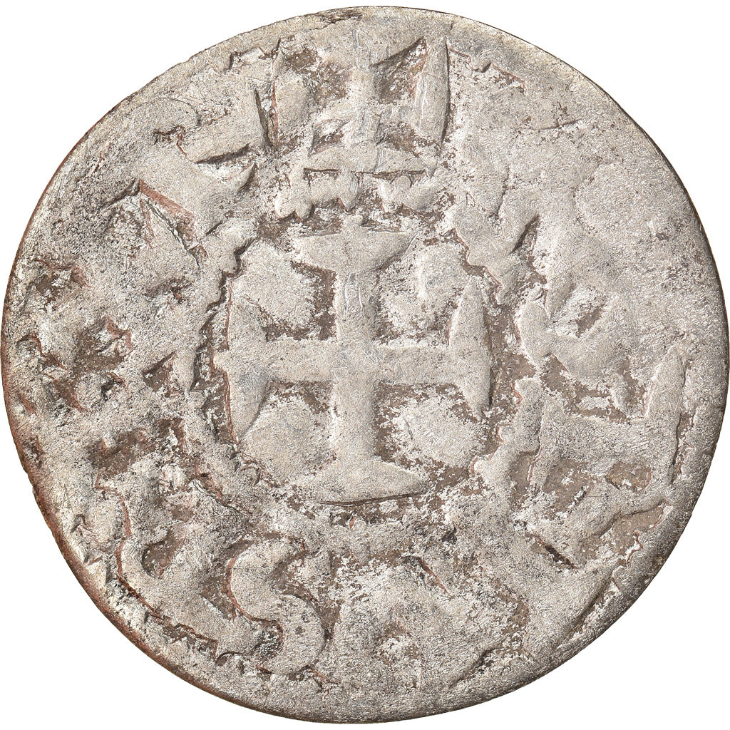 Coin, France, Denarius, Melle, VF(30-35), Silver, Depeyrot:629