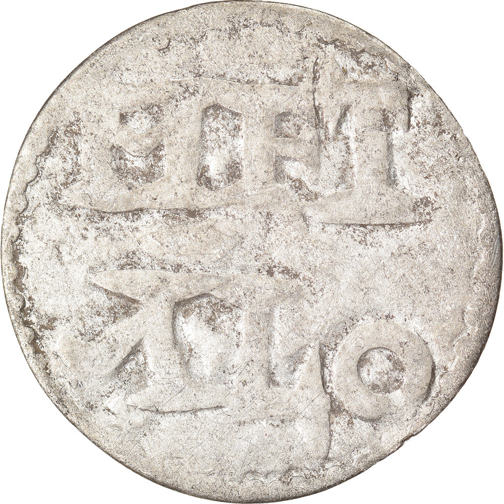 Coin, France, Denarius, Melle, VF(30-35), Silver, Depeyrot:629