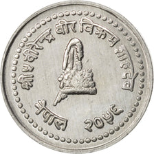 Münze, Nepal, SHAH DYNASTY, Birendra Bir Bikram, 10 Paisa, 1999, UNZ