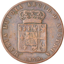 Coin, ITALIAN STATES, PARMA, Maria Luigia, 5 Centesimi, 1830, Parma, VF(30-35)
