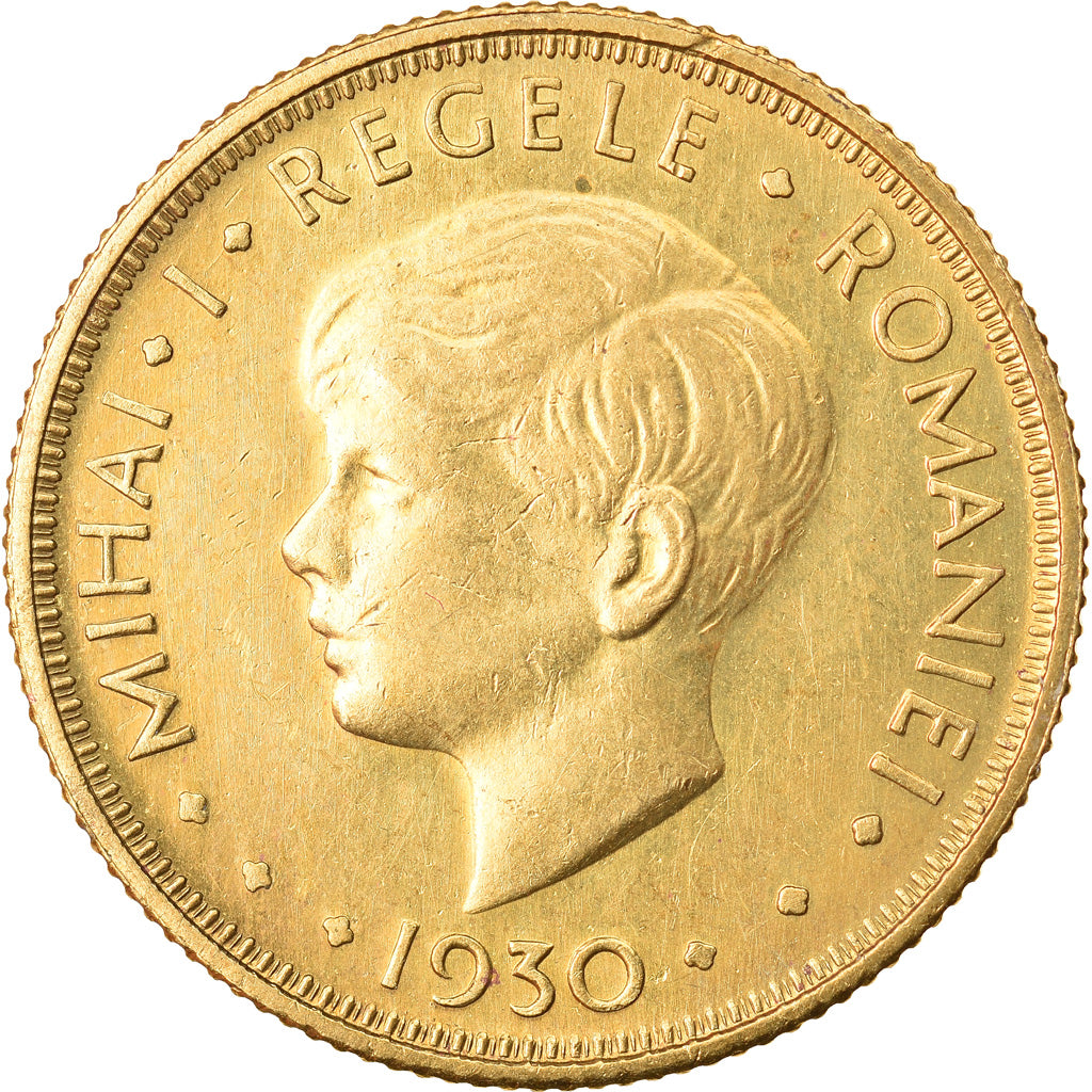 Coin, Romania, Mihai I, 5 Lei, 1930, Paris, MS(63), Nickel-brass, KM:48