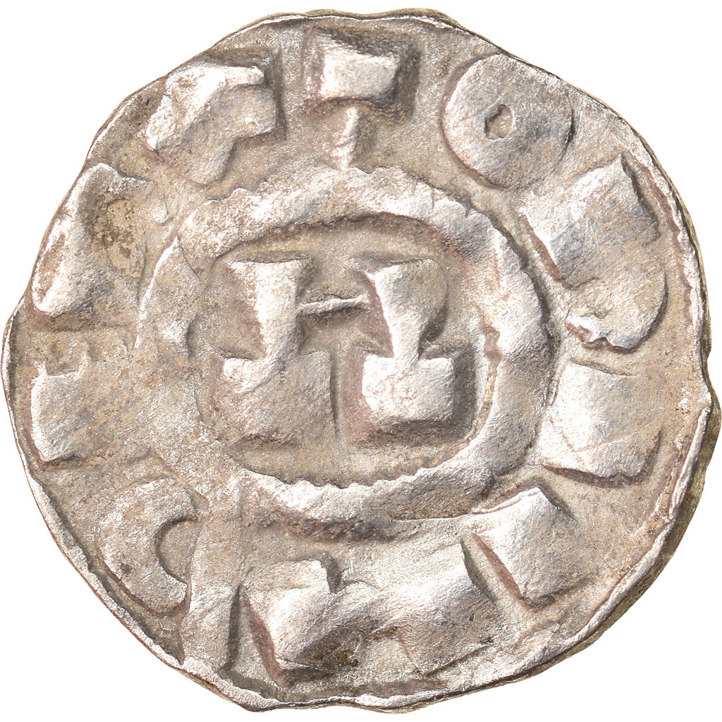 Moeda, ESTADOS ITALIANOS, Henri III, IV ou V de Franconie, Denarius, 1039-1125
