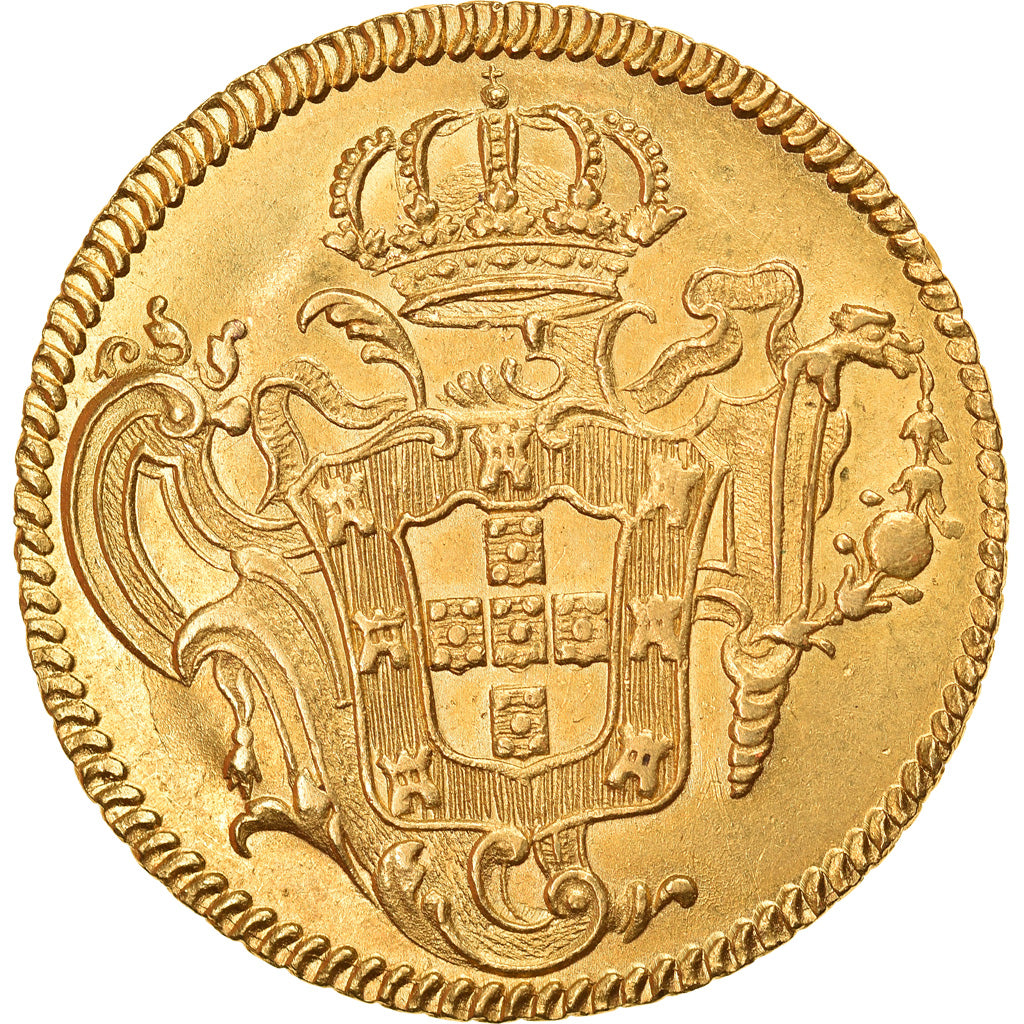 Moneta, Brasile, Jose I, 6400 Reis, 1773, Rio de Janeiro, SPL-, Oro, KM:172.2
