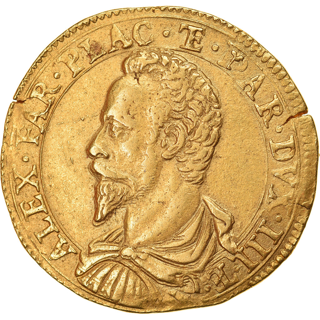 Munten, Italiaanse staten, Doble Doppia, 1599, Parma, Very rare, PR, Goud