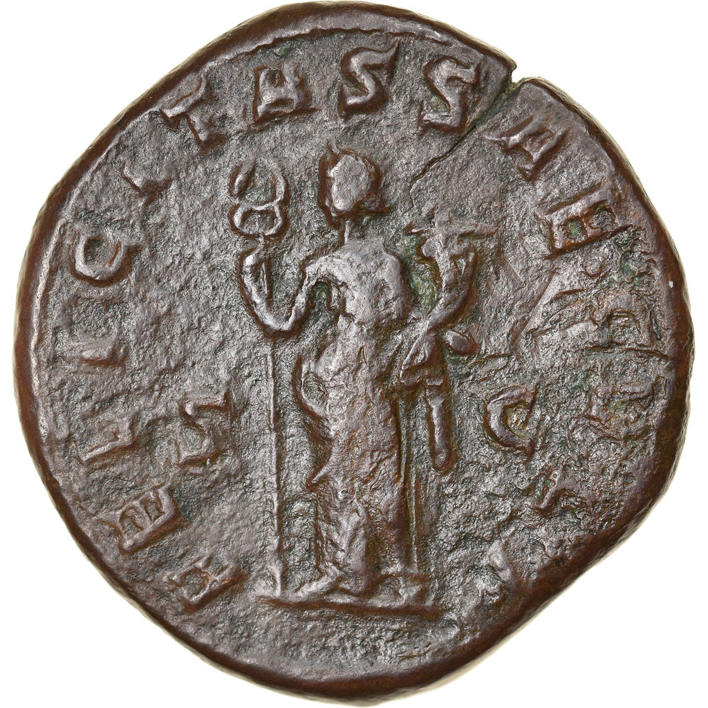 Coin, Trajan Decius, Double Sestertius, Roma, VF(30-35), Bronze, Cohen:39