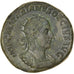 Coin, Trajan Decius, Double Sestertius, Roma, AU(50-53), Bronze, Cohen:39