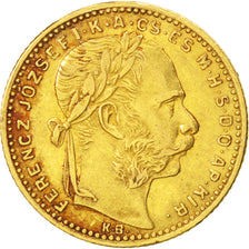 Moneta, Ungheria, Franz Joseph I, 8 Forint 20 Francs, 1886, Kormoczbanya, BB+