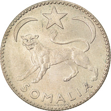 Münze, Somalia, Somalo, 1950, STGL, Silber, KM:5