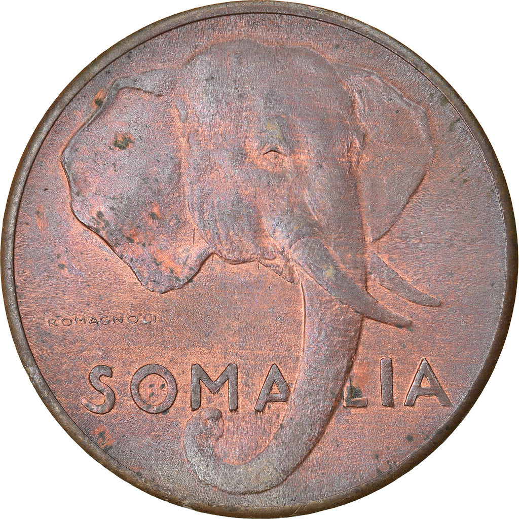 Moneta, Somalia, 5 Centesimi, 1950, FDC, Rame, KM:2