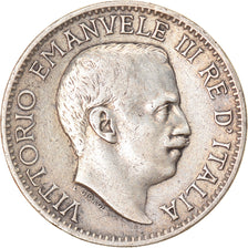Münze, ITALIAN SOMALILAND, Vittorio Emanuele III, 1/4 Rupia, 1910, Rome, SS+