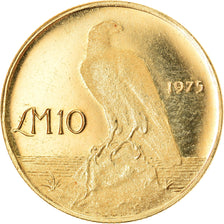 Moneta, Malta, 10 Pounds, 1975, SPL, Oro, KM:34