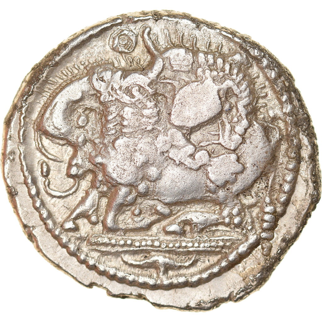 Münze, Macedonia, Tetradrachm, 470-430 BC, Akanthos, Very rare, SS, Silber, SNG