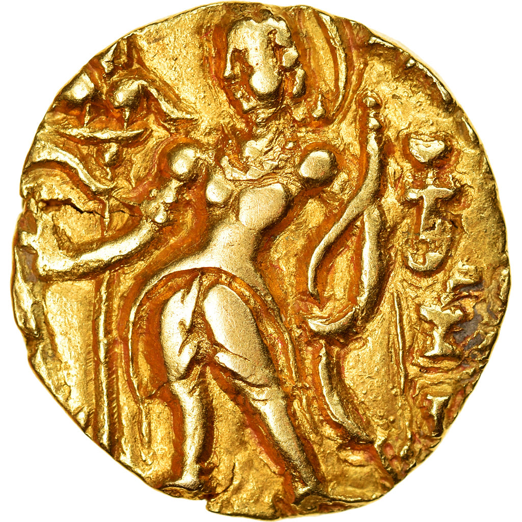 Coin, Gupta Empire, Kumaragupta I, Stater, 414-455, AU(50-53), Gold