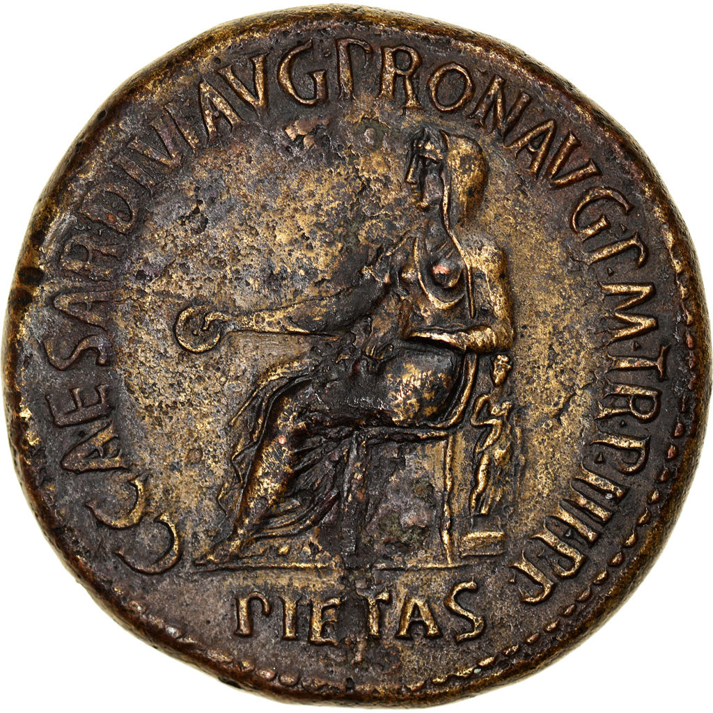 Münze, Caligula, Sesterz, 39-40, Rome, Very rare, VZ, Bronze, RIC:44