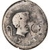Moneta, Marc Antony and Julius Caesar, Denarius, 43 BC, Traveling Mint, Bardzo