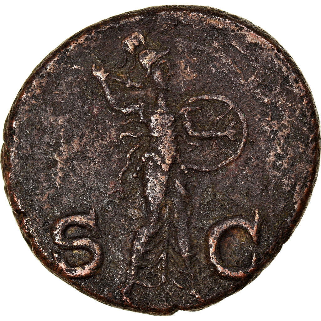 Coin, Claudius, As, 42-43, Rome, AU(50-53), Bronze, RIC:116