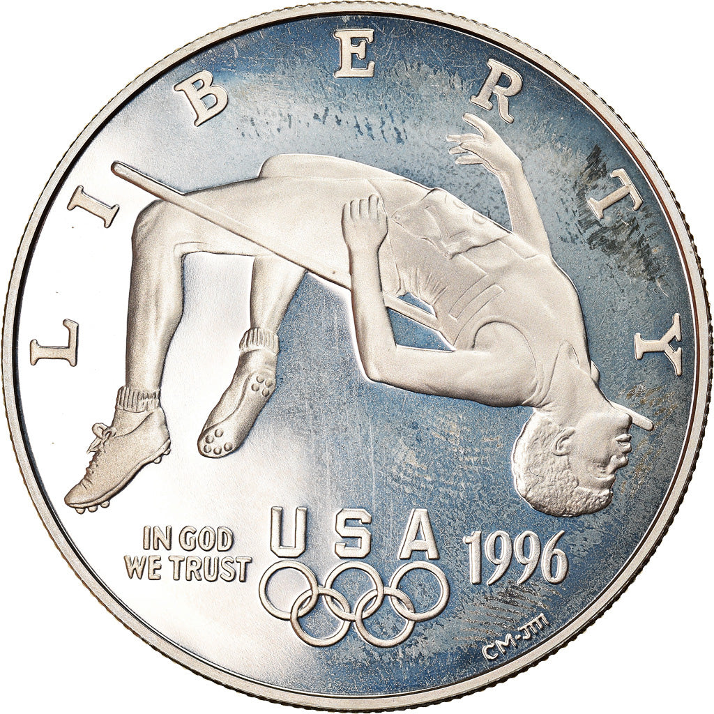 Coin, United States, Dollar, 1996, U.S. Mint, Philadelphia, MS(63), Silver
