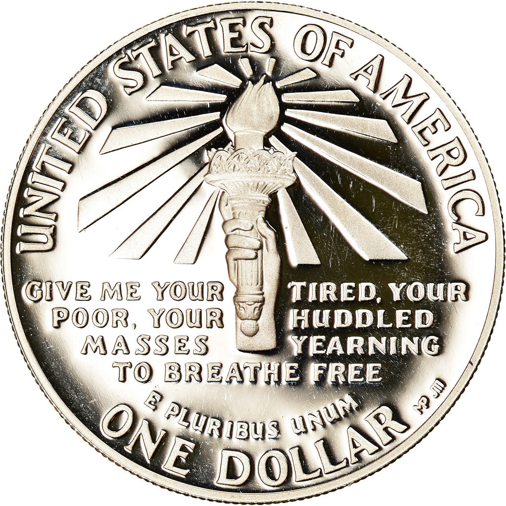 Coin, United States, Dollar, 1986, U.S. Mint, San Francisco, Proof, MS(65-70)