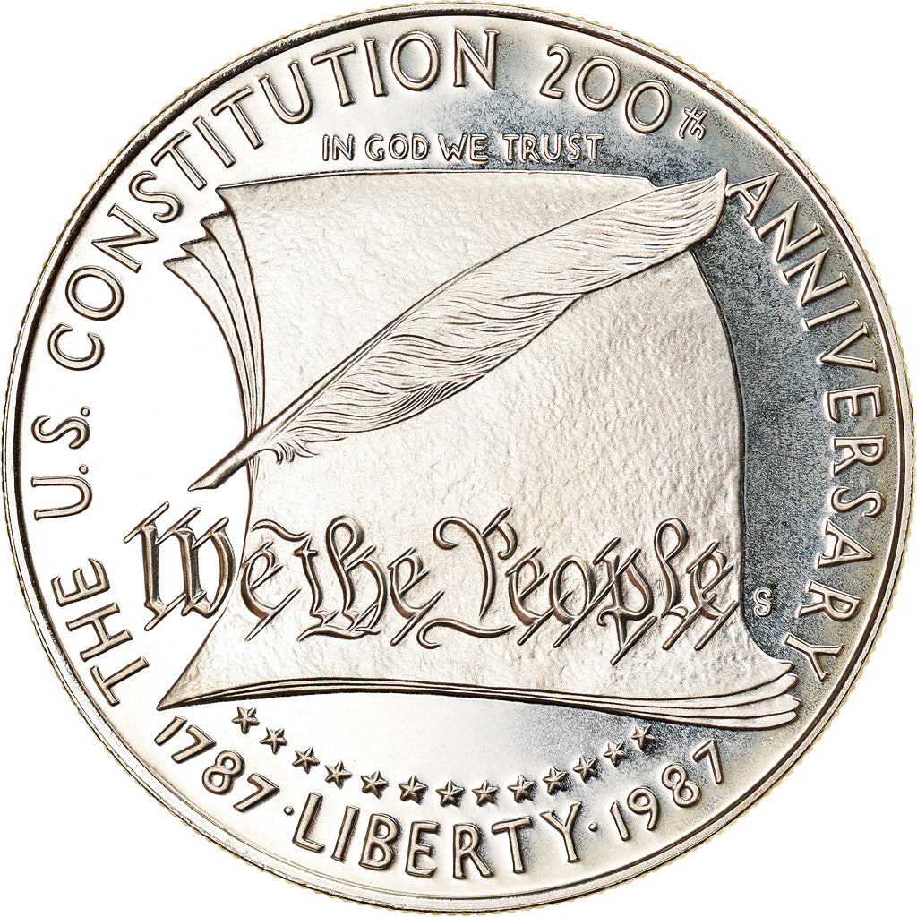 Coin, United States, Dollar, 1987, U.S. Mint, San Francisco, Proof, MS(65-70)