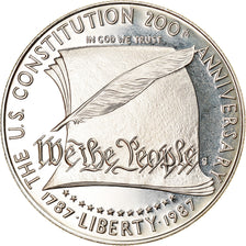 Coin, United States, Dollar, 1987, U.S. Mint, San Francisco, Proof, MS(65-70)