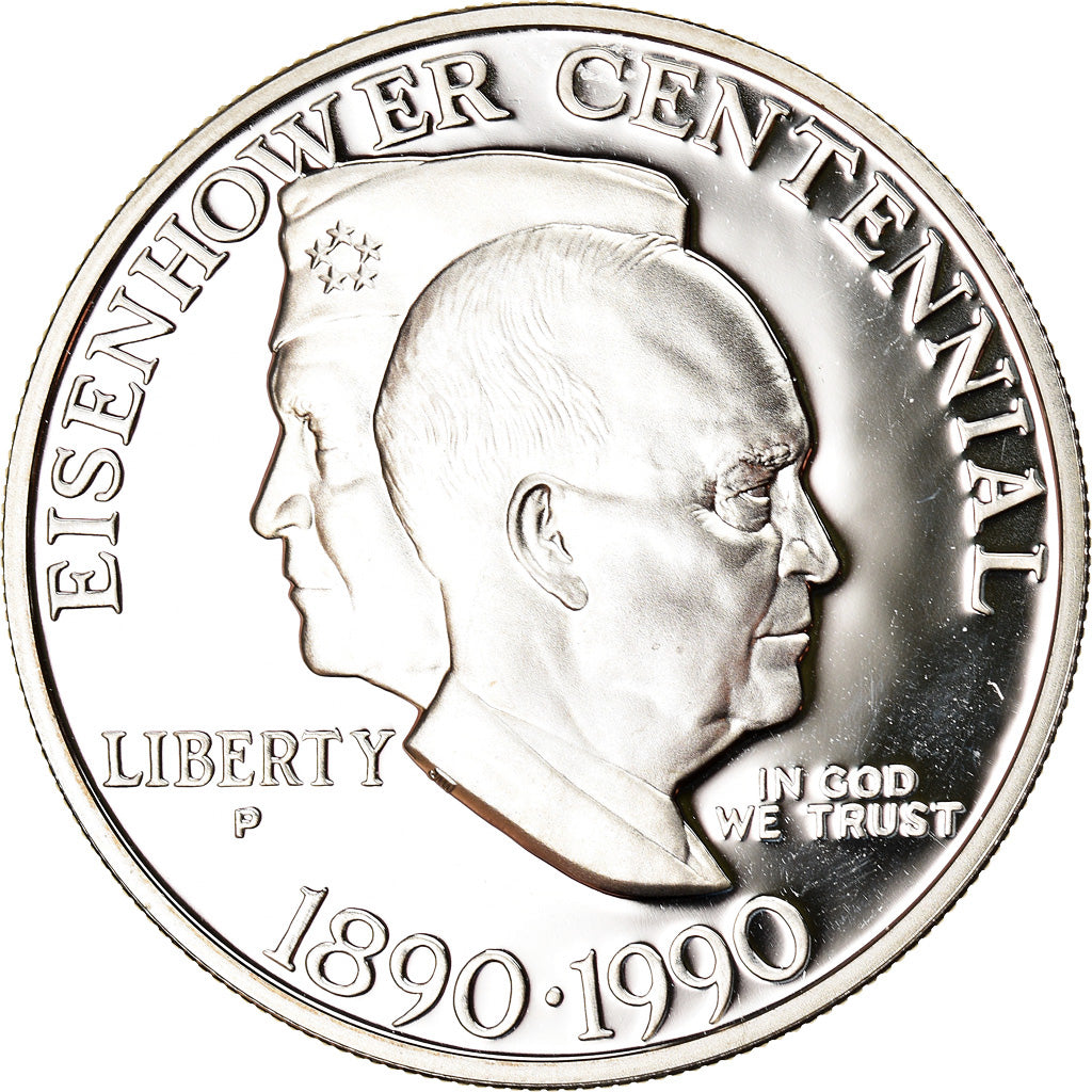 Münze, Vereinigte Staaten, Eisenhower centennial, Dollar, 1990, Philadelphia