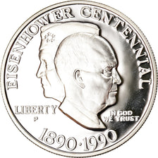 Münze, Vereinigte Staaten, Eisenhower centennial, Dollar, 1990, Philadelphia