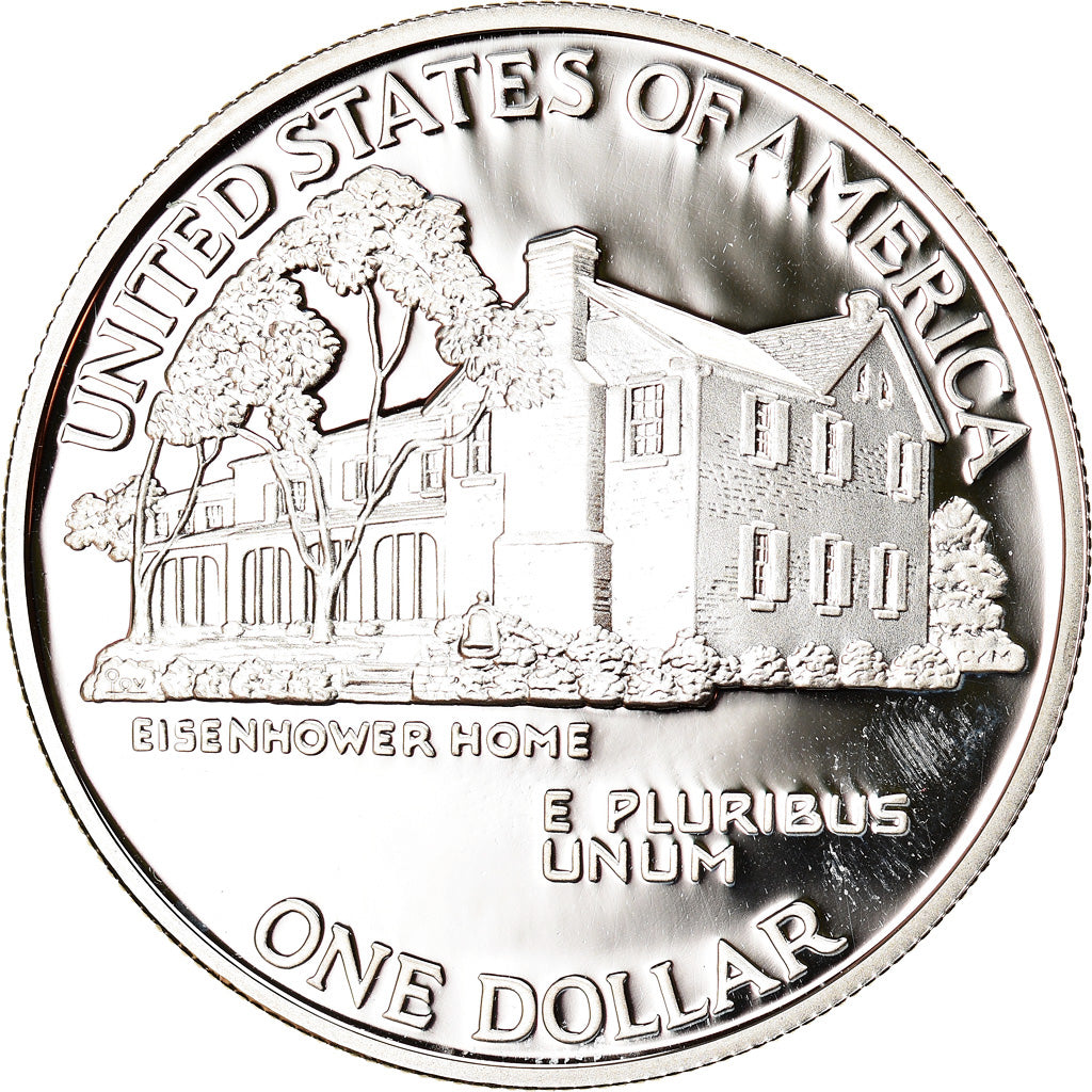 Münze, Vereinigte Staaten, Eisenhower centennial, Dollar, 1990, Philadelphia