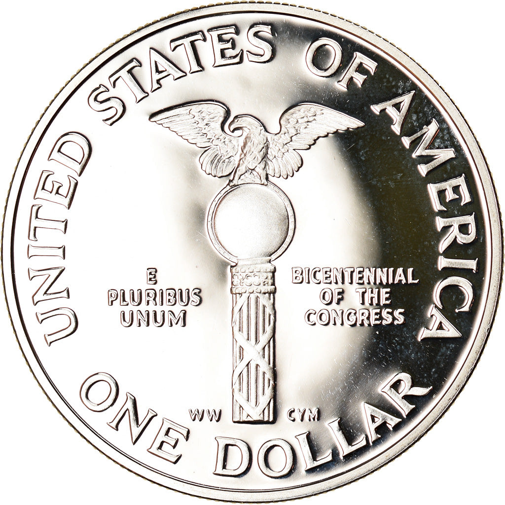 Münze, Vereinigte Staaten, Dollar, 1989, U.S. Mint, San Francisco, STGL