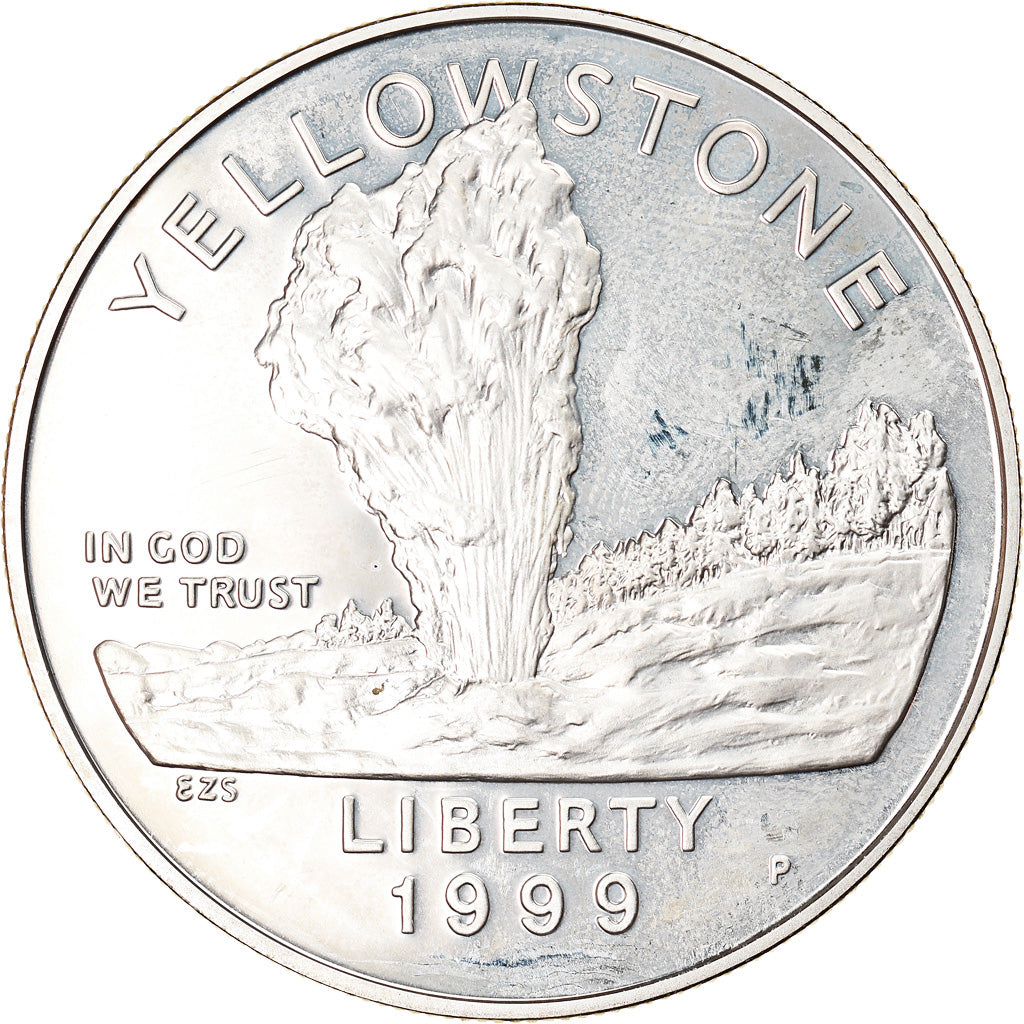Coin, United States, Dollar, 1999, U.S. Mint, Philadelphia, MS(64), Silver