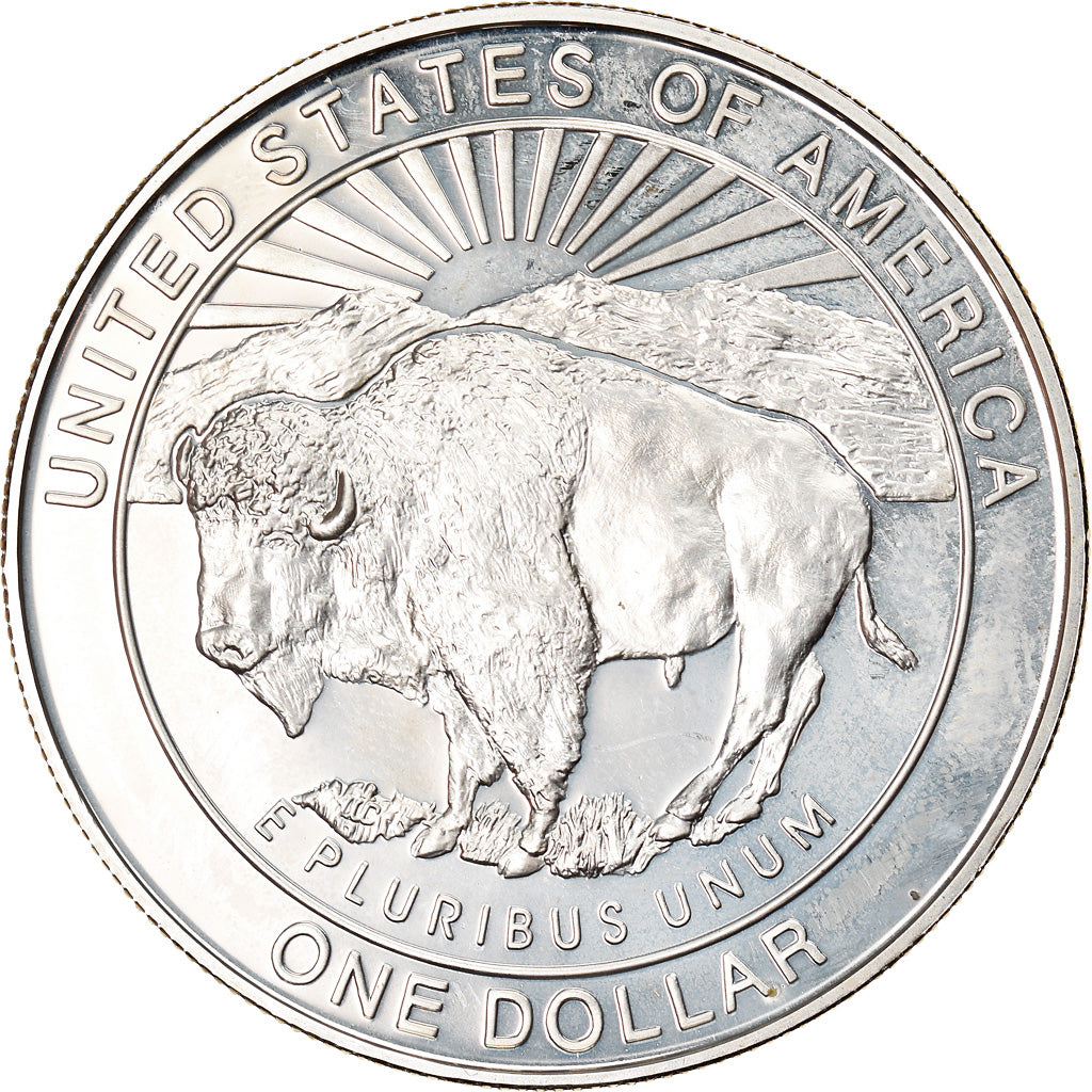 Coin, United States, Dollar, 1999, U.S. Mint, Philadelphia, MS(64), Silver