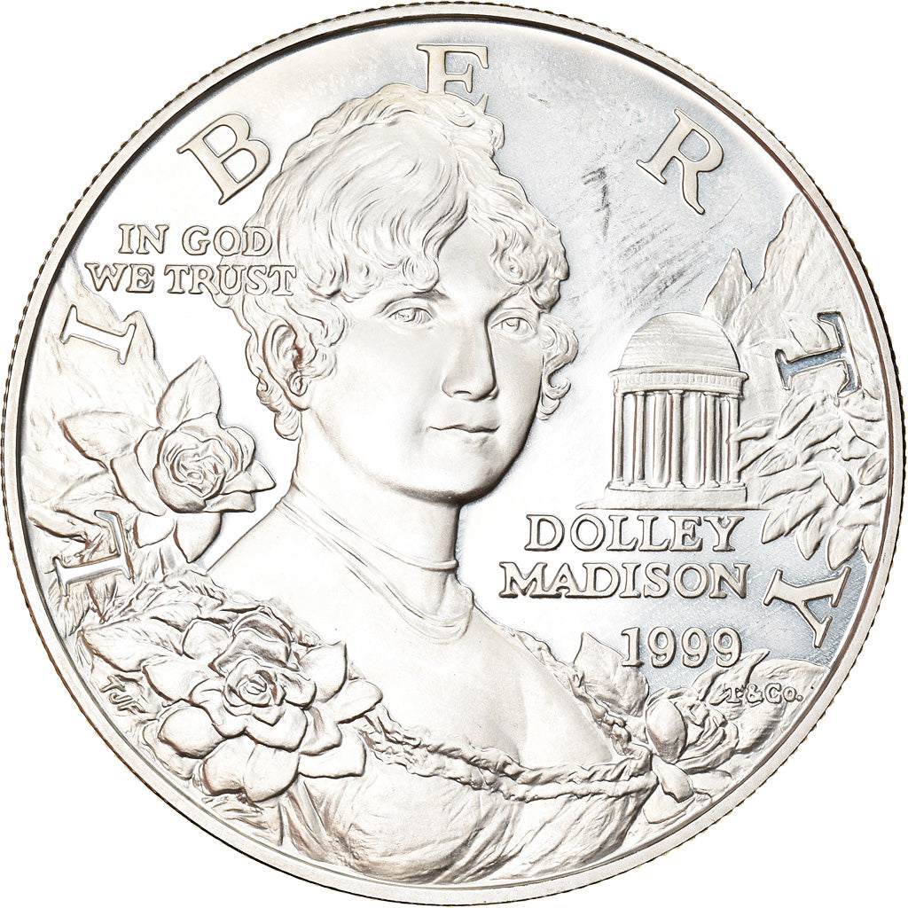 Coin, United States, Dollar, 1999, U.S. Mint, Philadelphia, MS(63), Silver