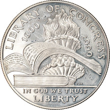 Monnaie, États-Unis, Dollar, 2000, U.S. Mint, Philadelphie, Proof, FDC, Argent