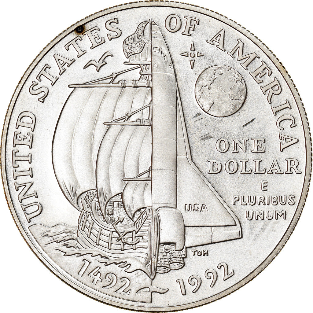 Coin, United States, Dollar, 1992, U.S. Mint, Philadelphia, Proof, MS(65-70)