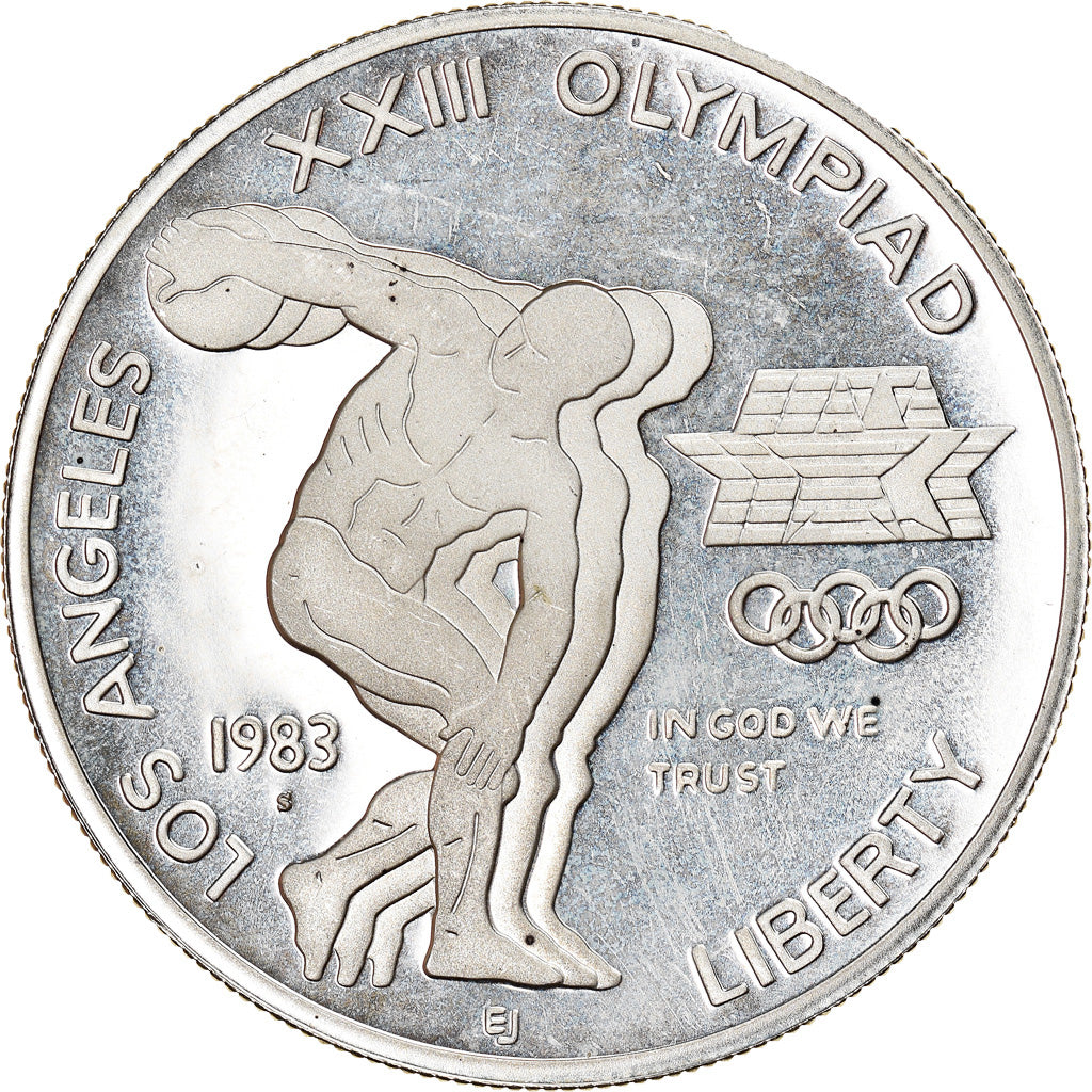 Coin, United States, Dollar, 1983, U.S. Mint, San Francisco, Proof, MS(65-70)
