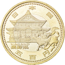 JAPAN, 500 Yen, 2009, KM #147, MS(63), Bi-Metallic, 26.5, 7.10